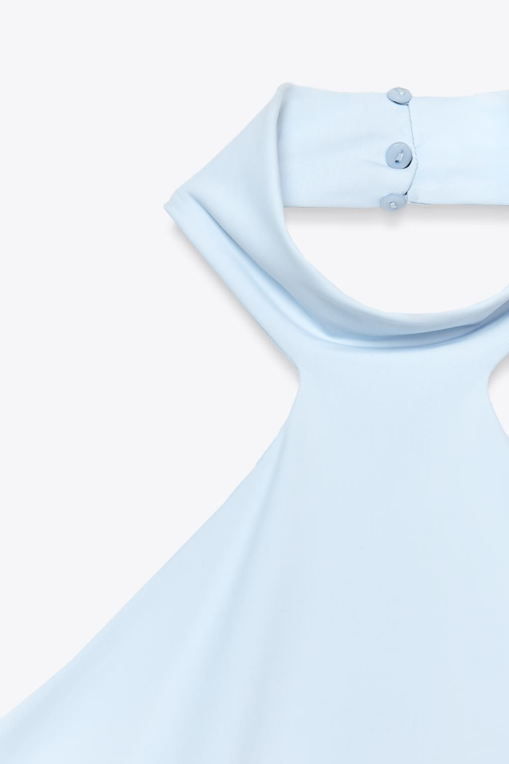 POLYAMIDE HALTER TOP - Zara фото 22