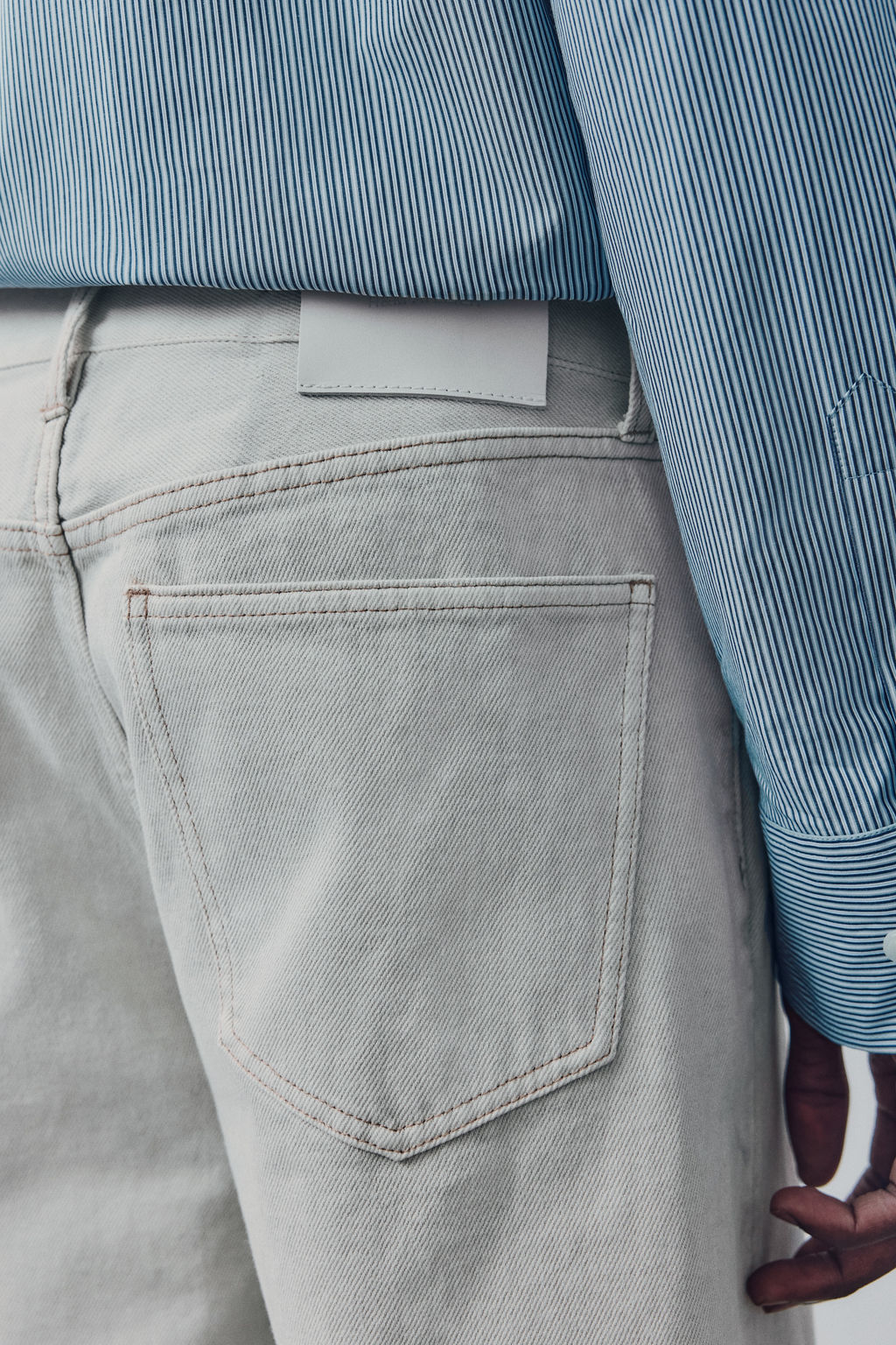 Loose Twisted Jeans - H&m фото 5