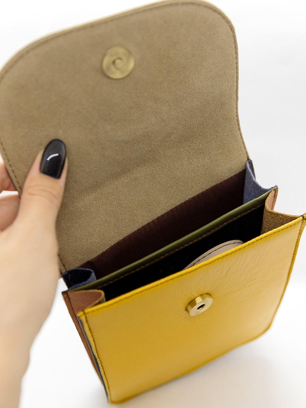 Сумка натуральная кожа через плечо №1133/28 - Ганг фото 2