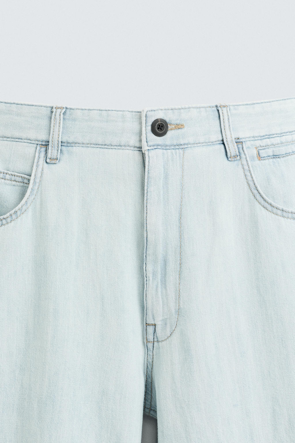 LIGHTWEIGHT LOOSE WIDE-LEG JEANS - Zara фото 18