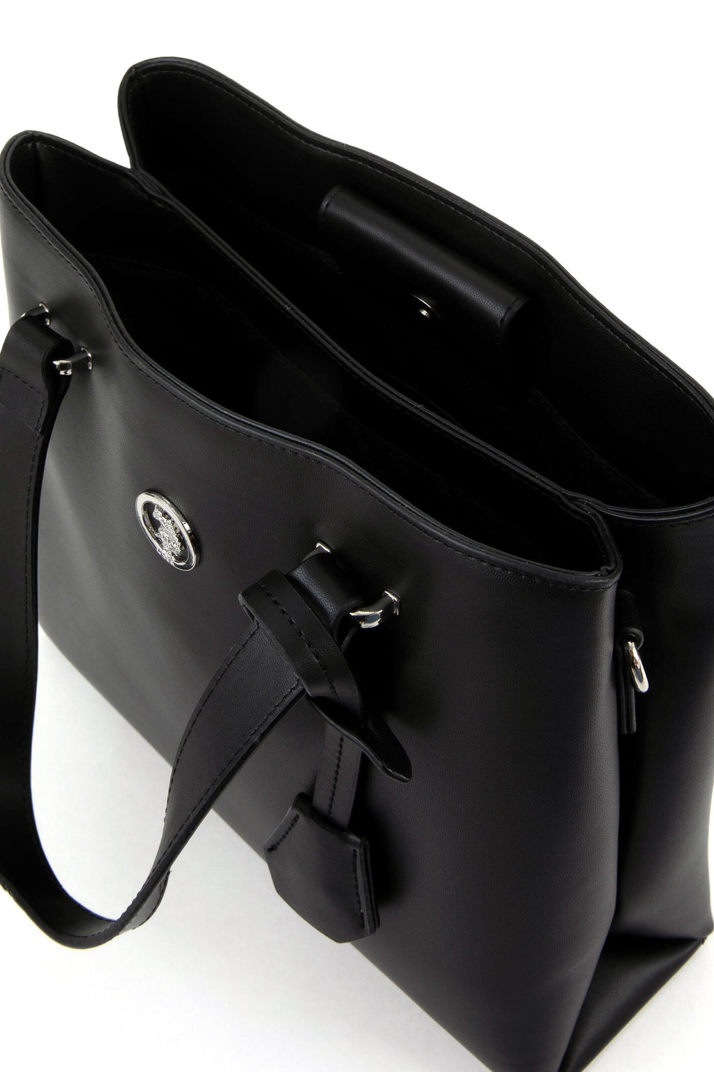 Женская черная сумка через плечо Неожиданная скидка в корзине - U.s. polo assn фото 7