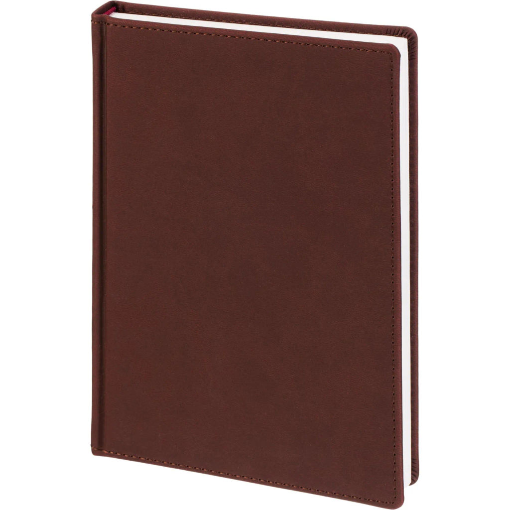 Ежедневник датированный 2026 А5+ VELVET бордовый 3-123/02 - Attache фото 2