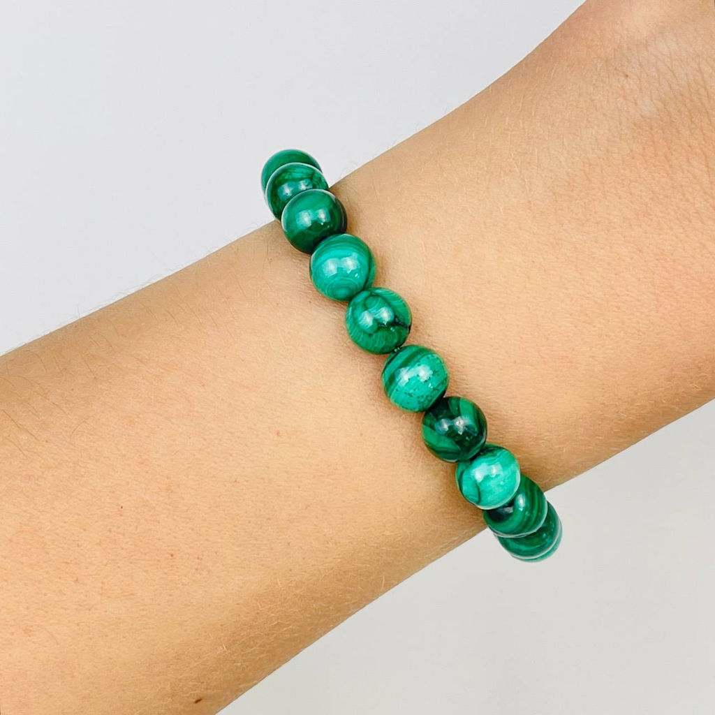 Браслет из Малахита 17 см