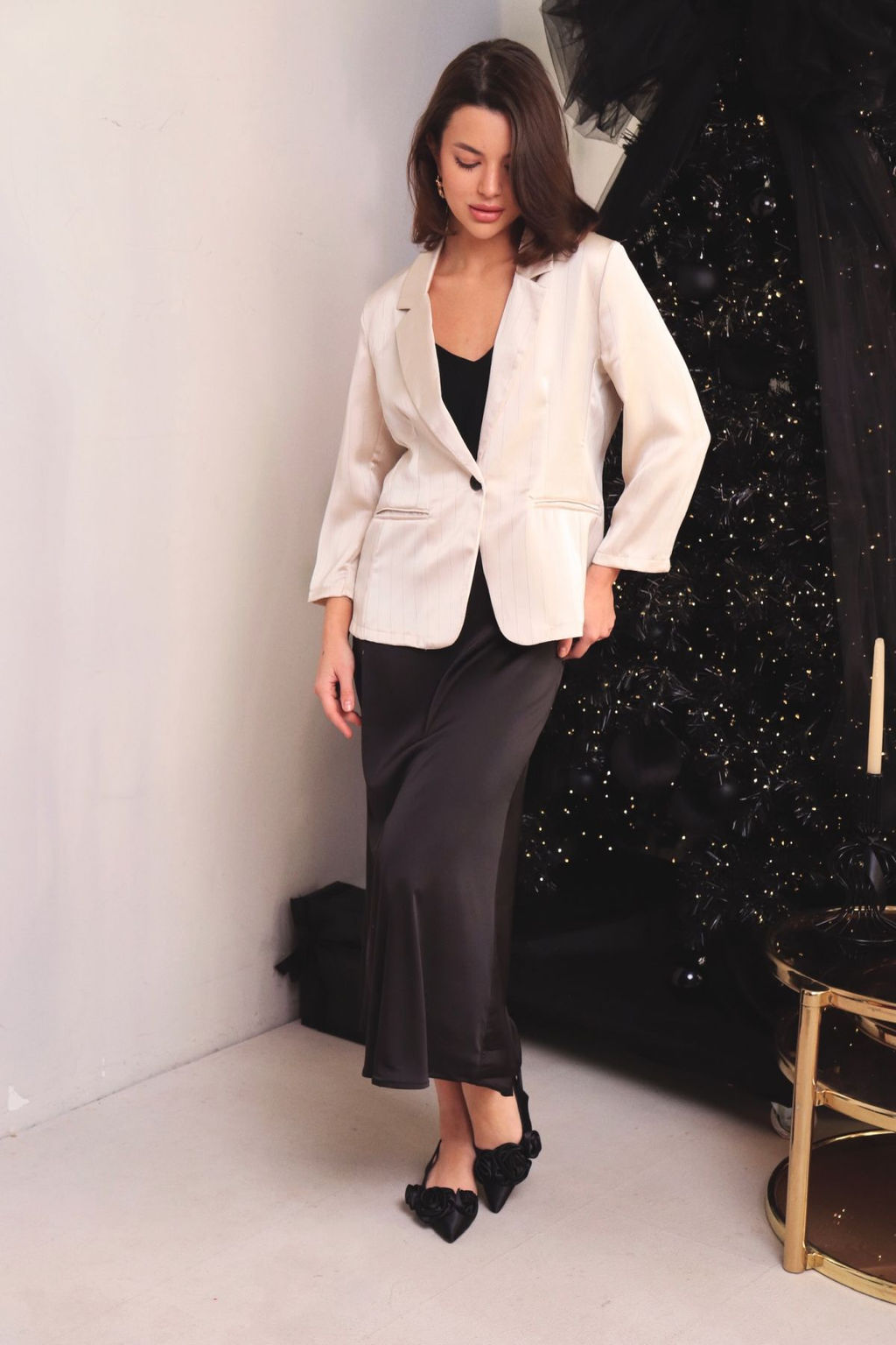 Martichelli Жакет из русского сатина в полоску фото 2