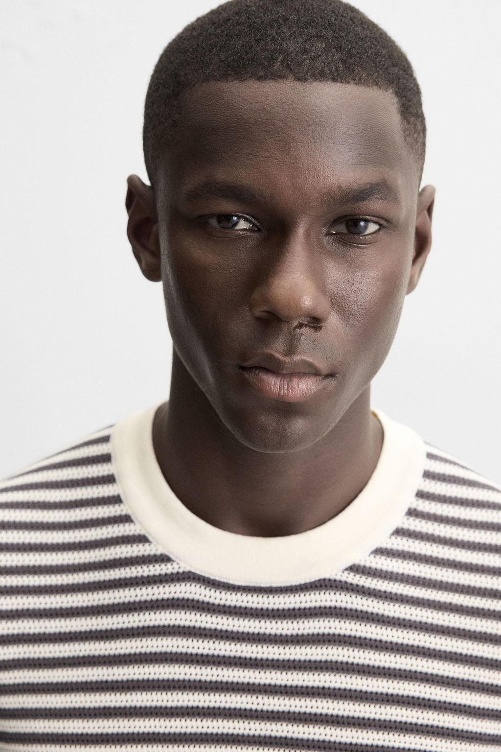 STRIPED KNIT T-SHIRT - Zara фото 5