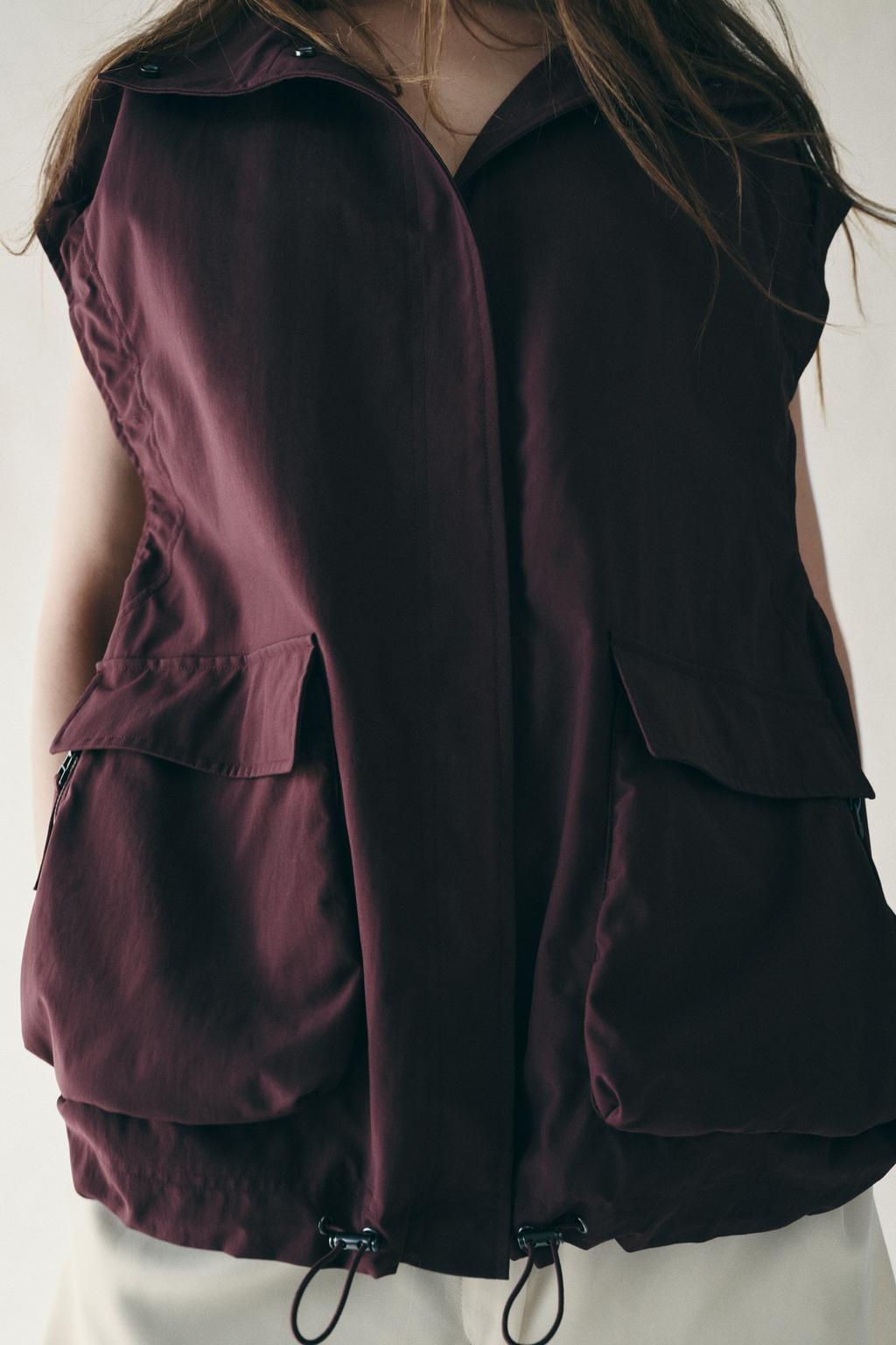 ZW COLLECTION OVERSIZE WAISTCOAT - Zara фото 6