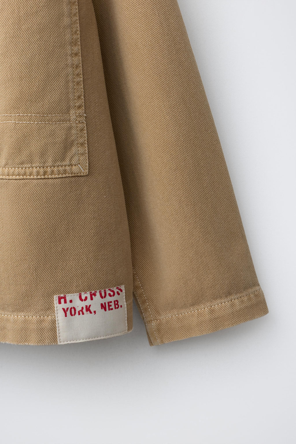 SOBRECAMISA BOTONES / tostado - Zara фото 5