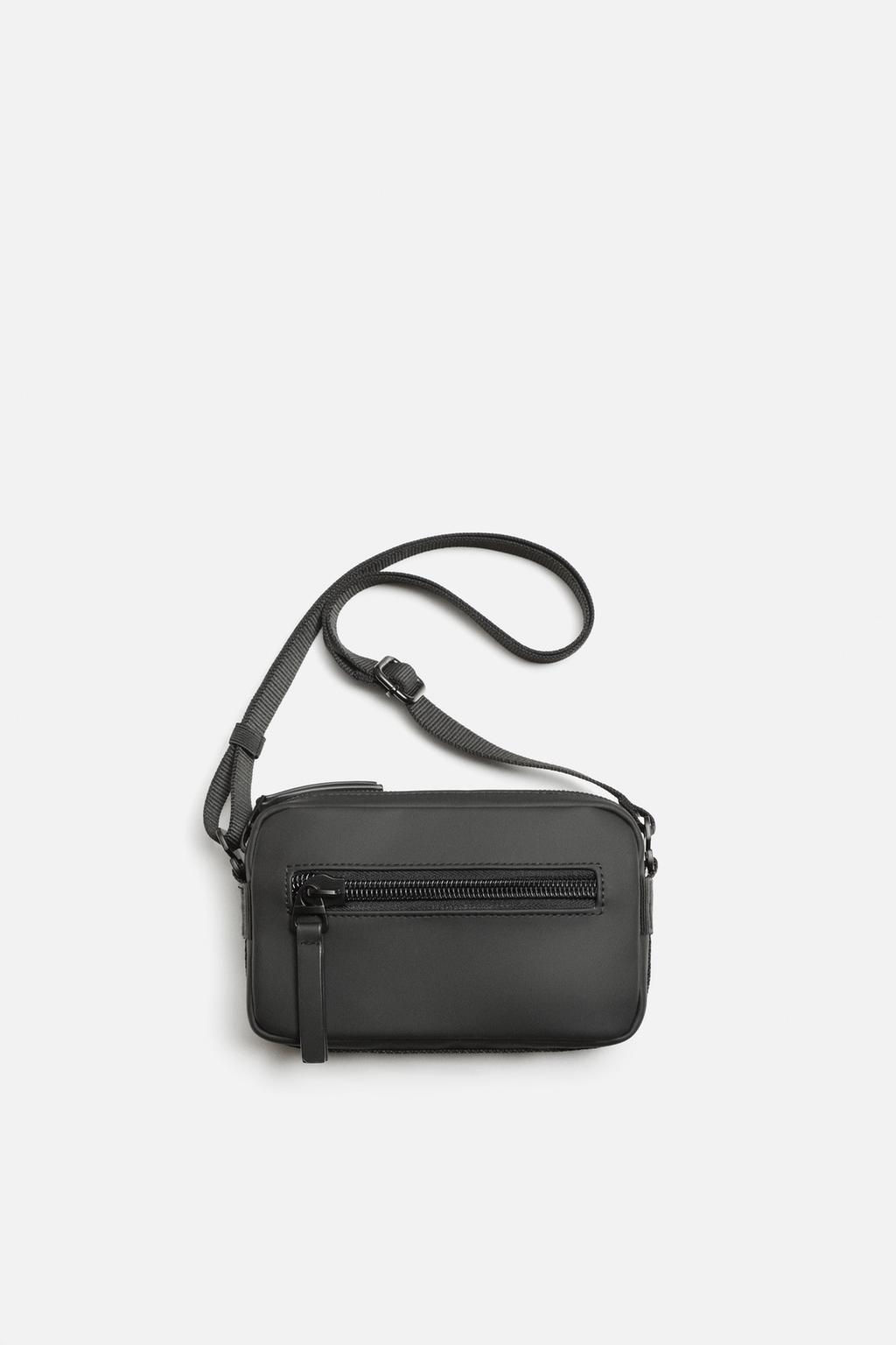 RUBBERISED CROSSBODY BAG - Zara фото 9