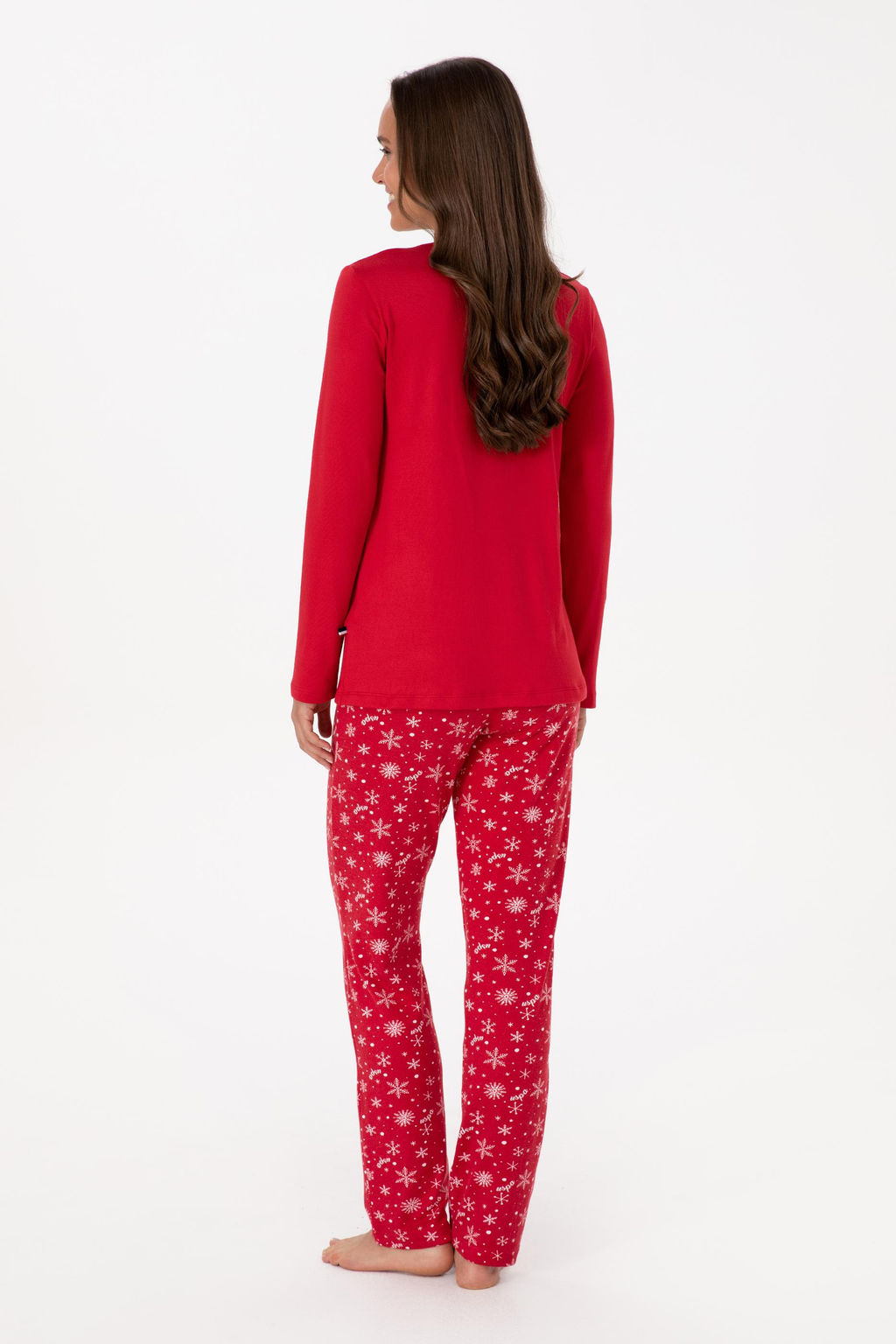 Kad_n K_rm_z_ Pijama Tak_m_ - U.s. polo assn фото 5