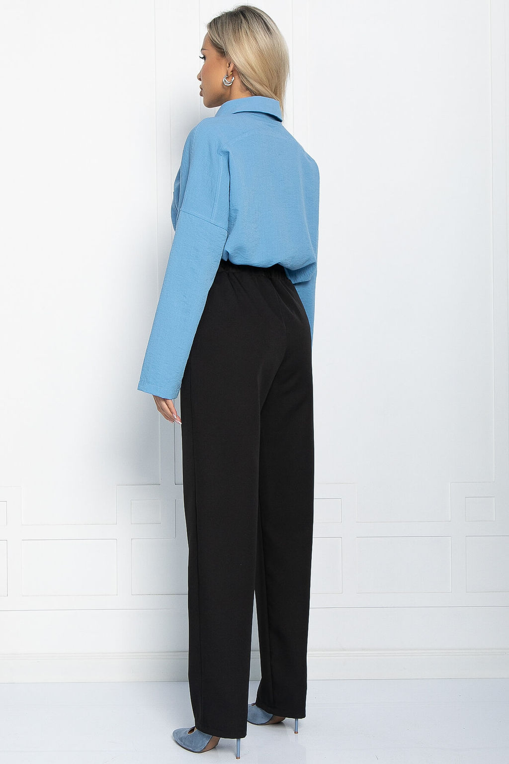 Брюки Твой день (черные) Б11630 - Lt collection фото 2