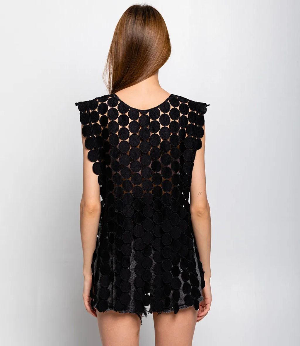 Топ #КТ016 (5), чёрный - Dommod фото 3