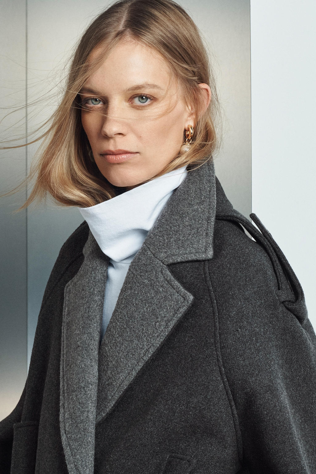 SHORT BELTED COAT ZW COLLECTION LIMITED EDITION - Zara фото 2