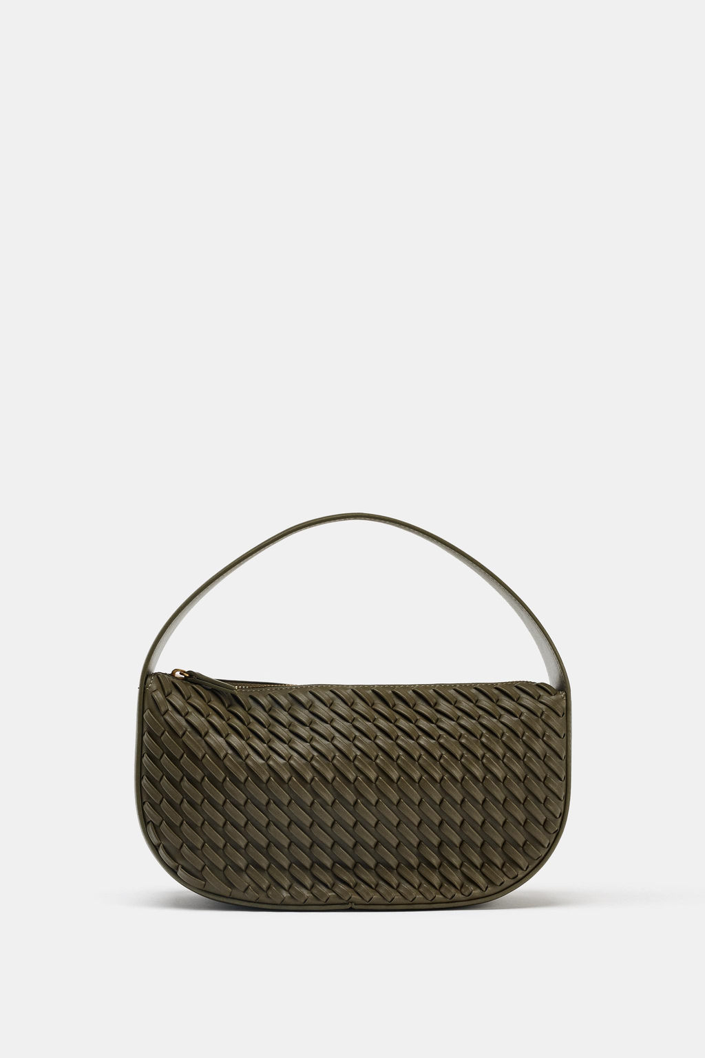 WOVEN-EFFECT HANDBAG - Zara фото 8
