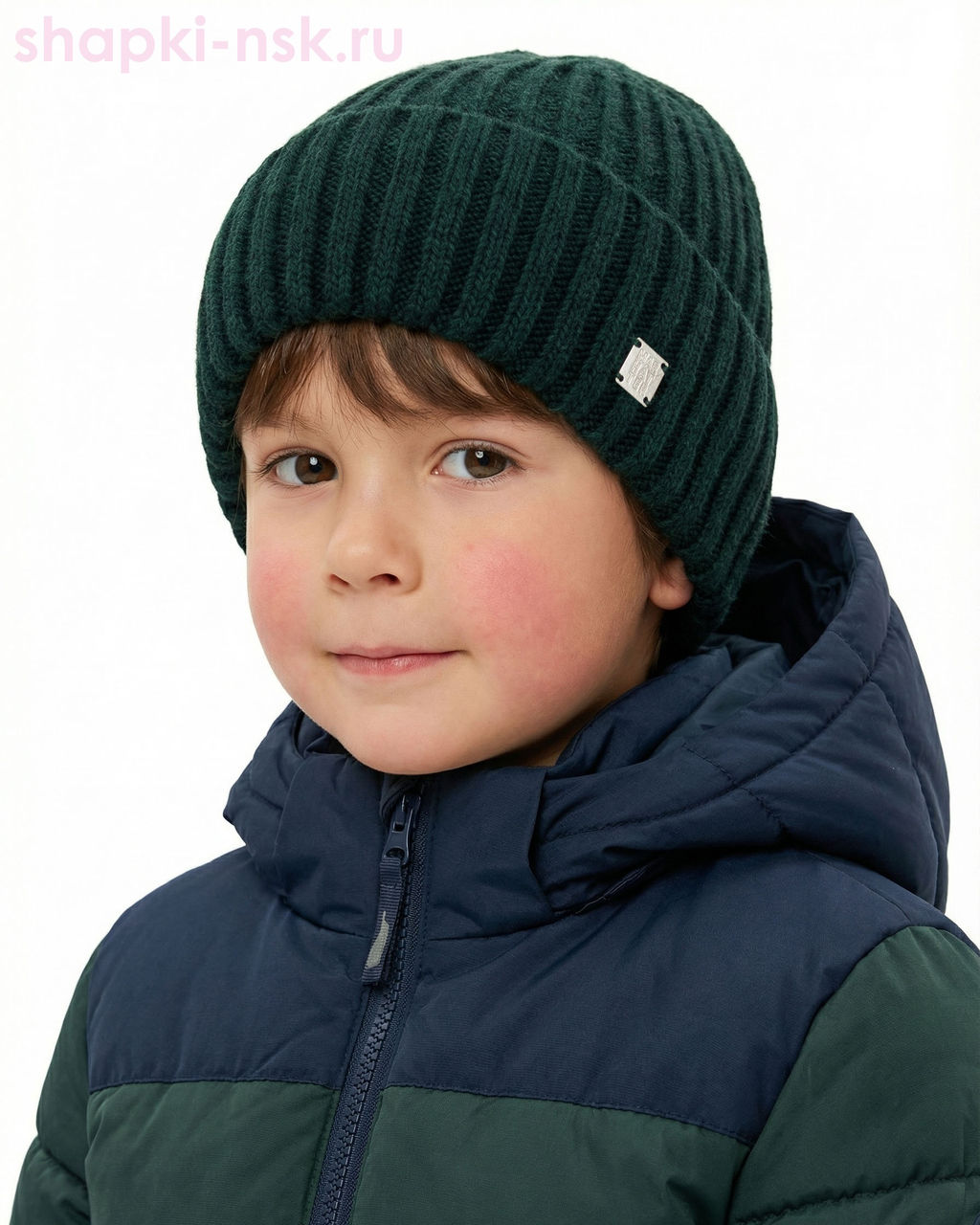 14586/2 MBH Колпак для мальчика флис (54-56)