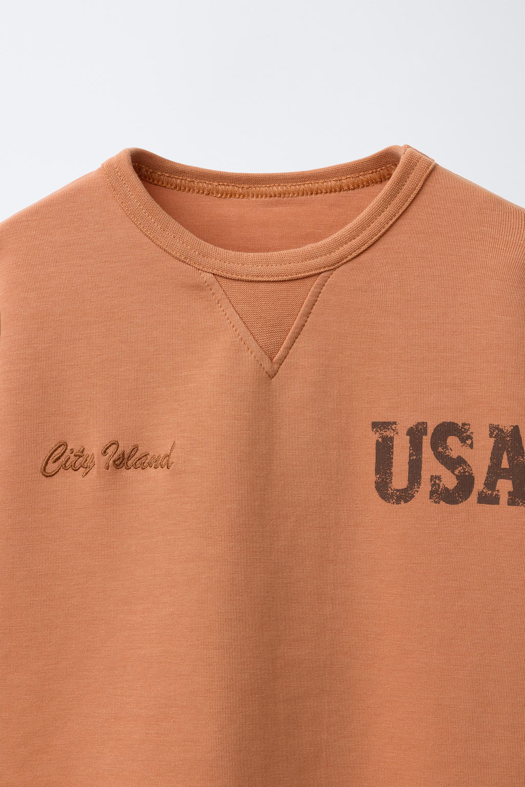 INTERLOCK SLOGAN T-SHIRT - Zara фото 3