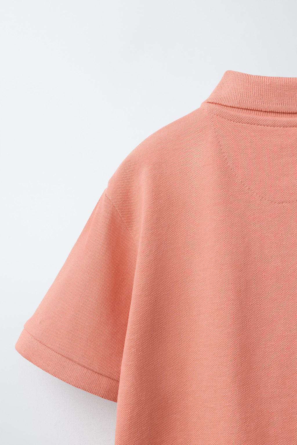 POLO B?SICO PIQU? / Salm?n - Zara фото 4