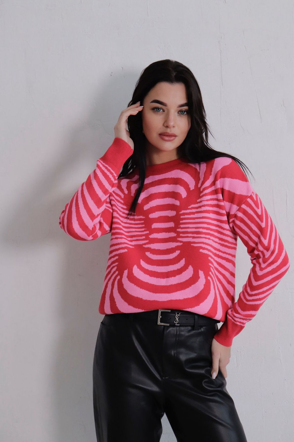 10369 Джемпер розово-красный - Martichelli фото 14