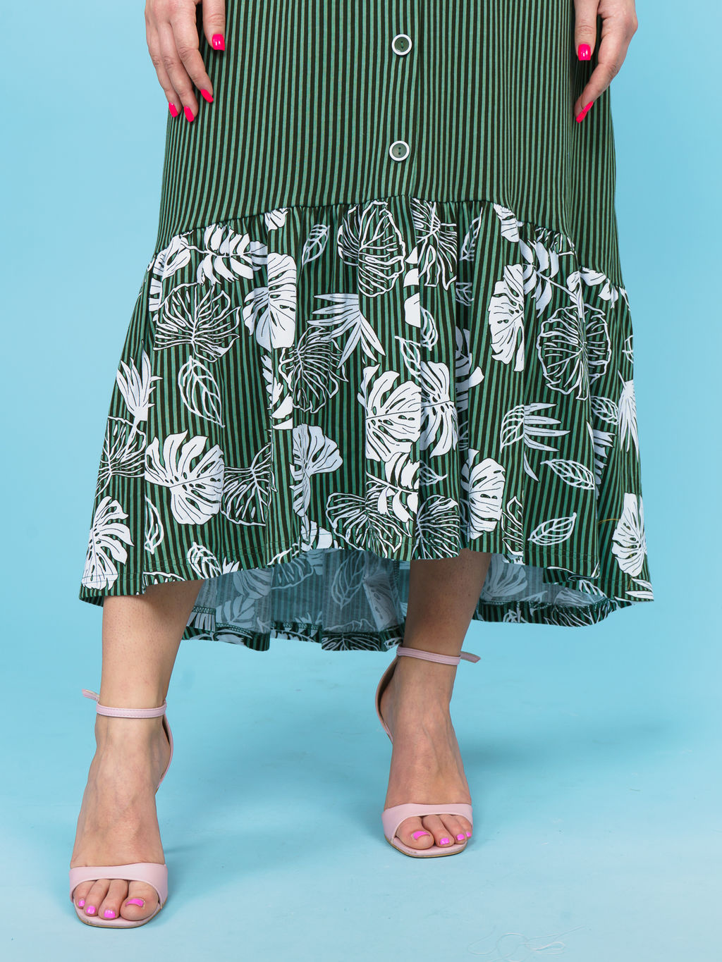 868 Платье "Хаки"