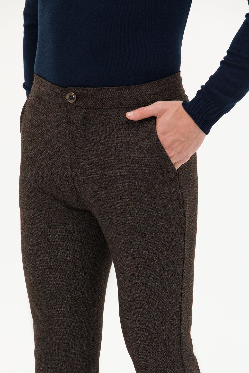 U. S. Polo Assn / Мужские холщовые брюки цвета кокоса - U.s. polo assn фото 6