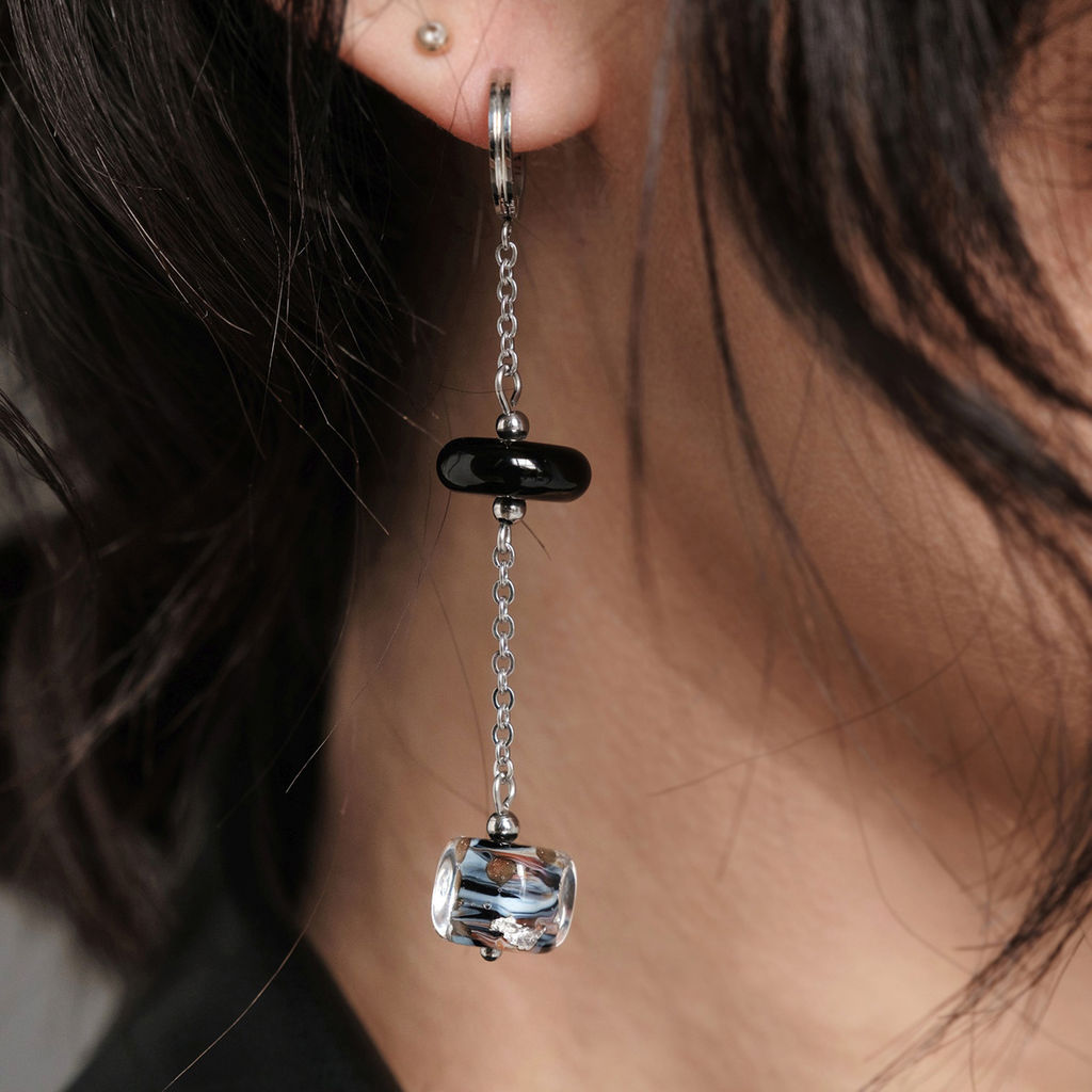 Серьги из муранского стекла TONIGHT LS3215 - Vloes фото 2