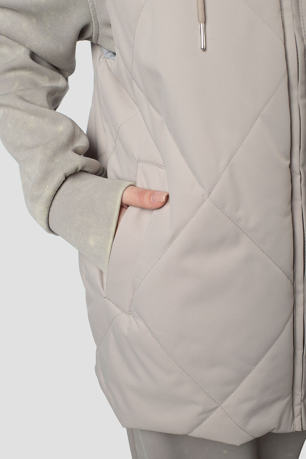 Куртка жилет двусторонняя демисезонная (синтепон 100) - El podio фото 8