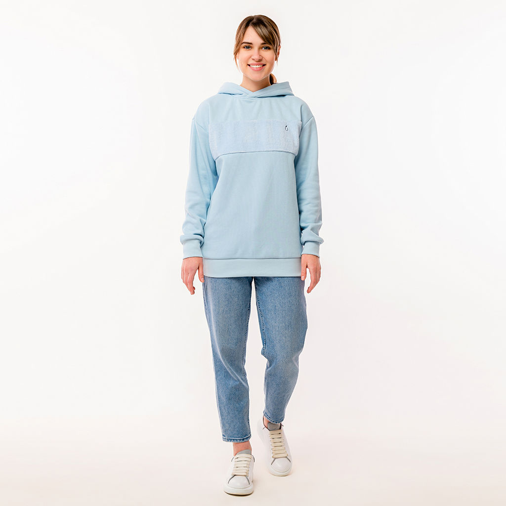 RODOS Худи женское М-275 Небесный