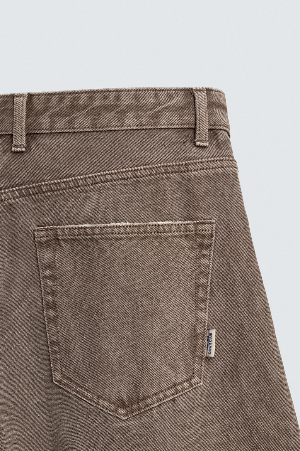 PANTAL?N BARREL FIT / Marr?n - Zara фото 11