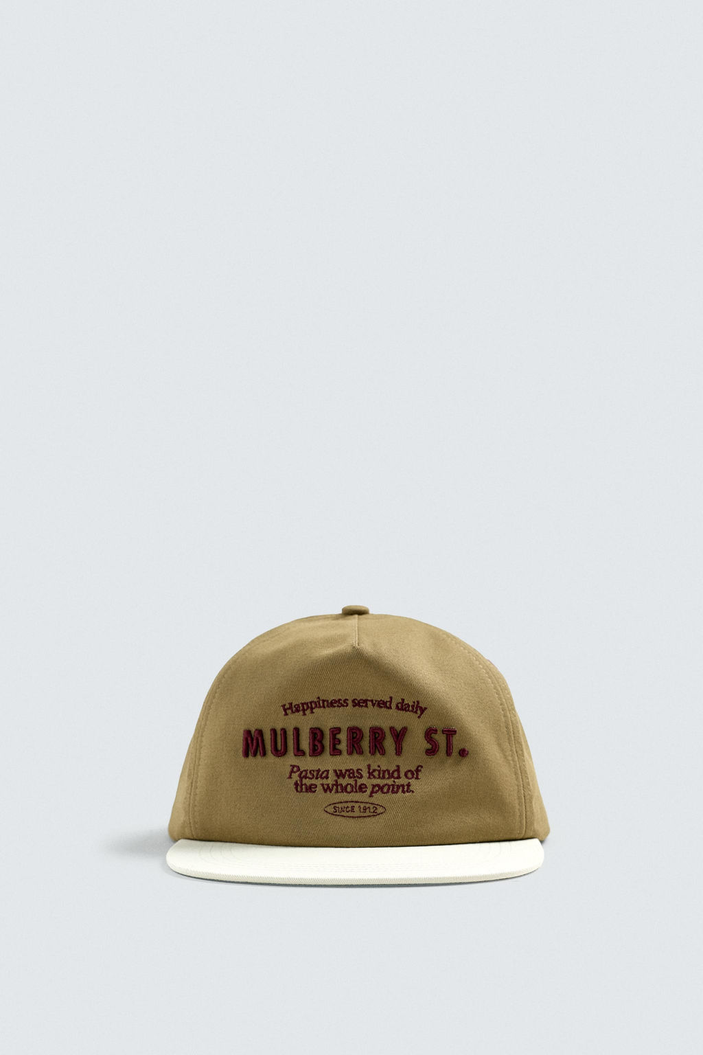 EMBROIDERED FLAT PEAK CAP - Zara фото 2