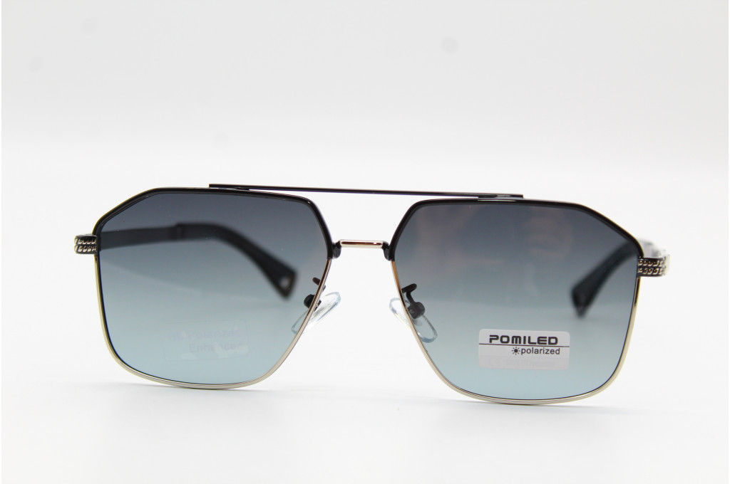 Солнцезащитные очки POMILED (Polarized) 08289 55-19-150 С3-58 с мешочком