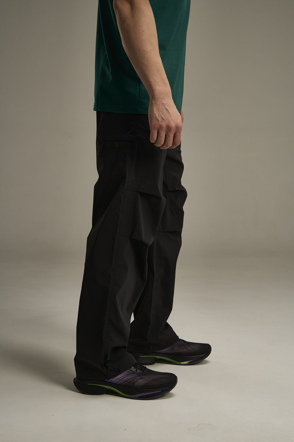 Брюки текстильные Черный - Anta фото 5