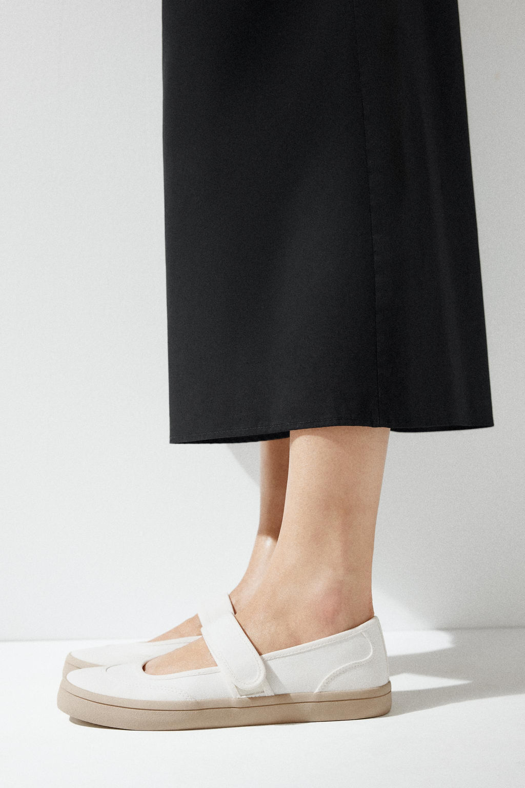 FABRIC STRAP BALLERINAS - Zara фото 21