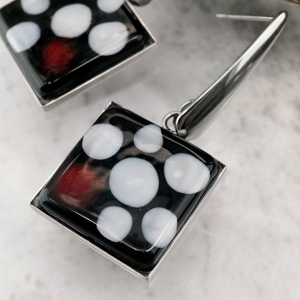 Серьги из муранского стекла EVANESCENT LS3482