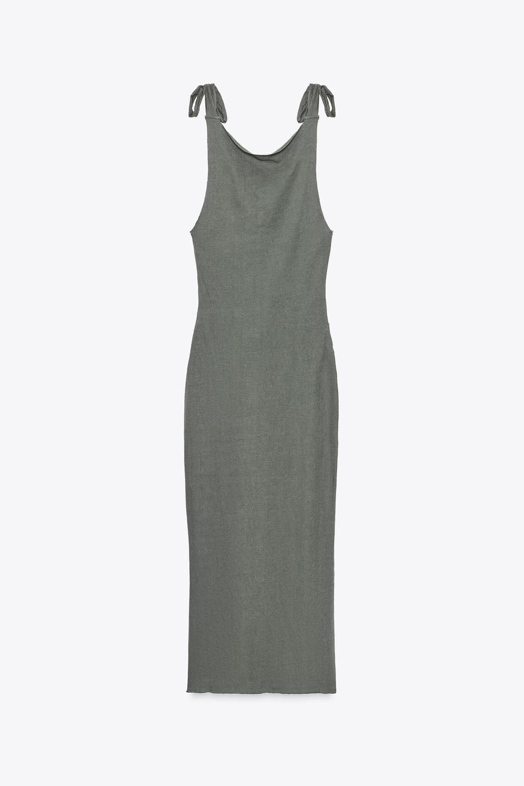 BELTED DRESS WITH BOW - Zara фото 6