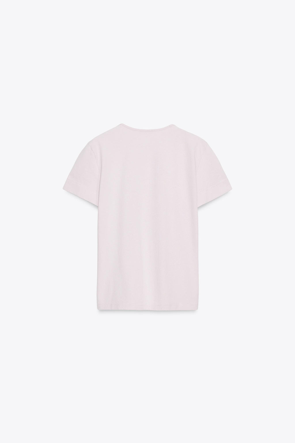 SHORT SLEEVE RUSTIC COTTON T-SHIRT - Zara фото 5