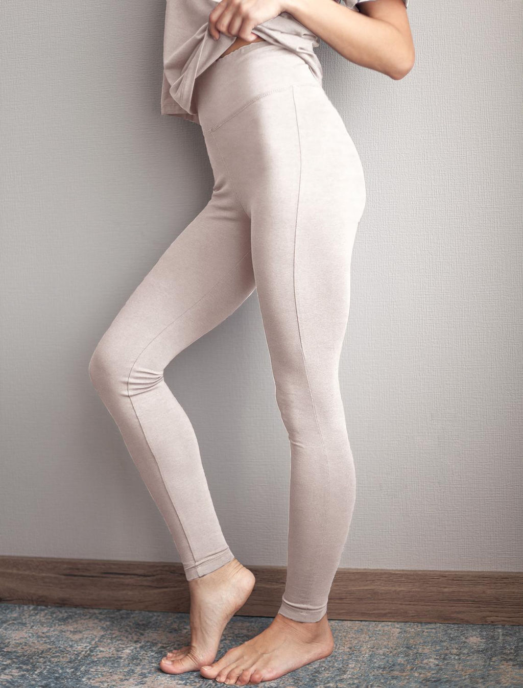 VILATTE / Леггинсы из эластичного хлопка  фото 2