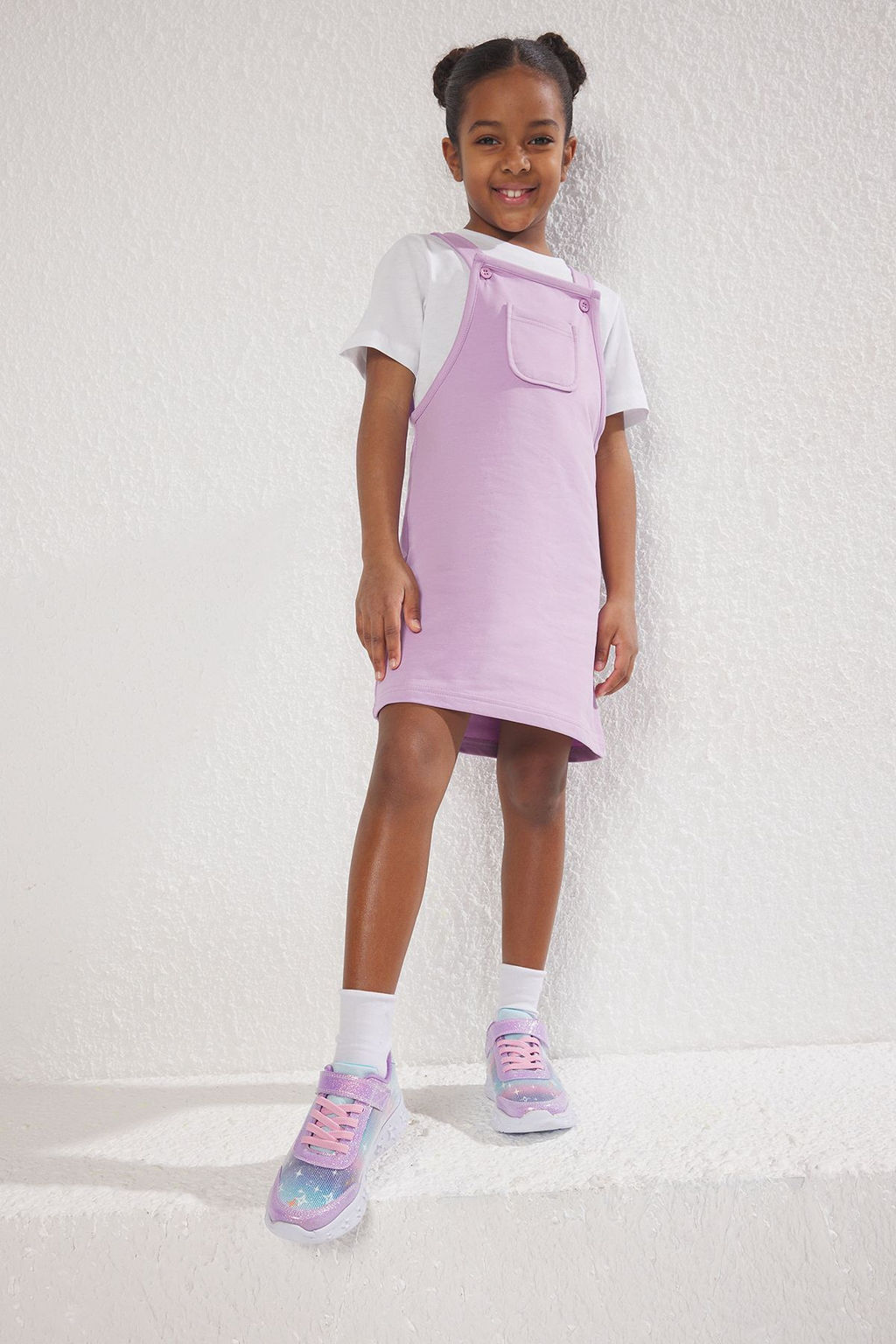 Trendyol Shoes Lila Simli Is?kl? Buyuk/Kucuk K?z Cocuk Kids Spor Ayakkab? TAKSS25SN00028 - Trendyolmilla фото 4