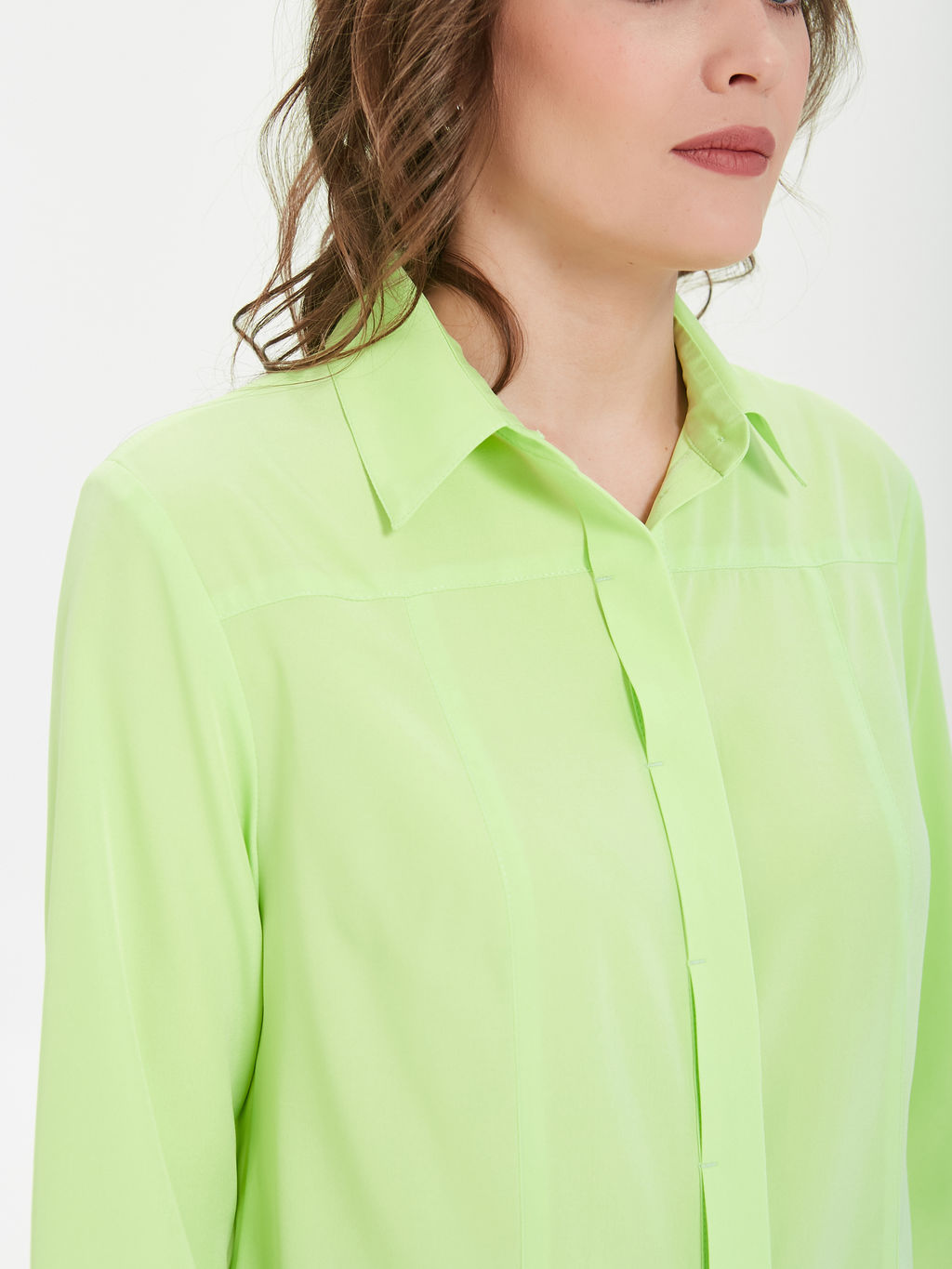 Блуза с потайной застёжкой - Priz фото 12