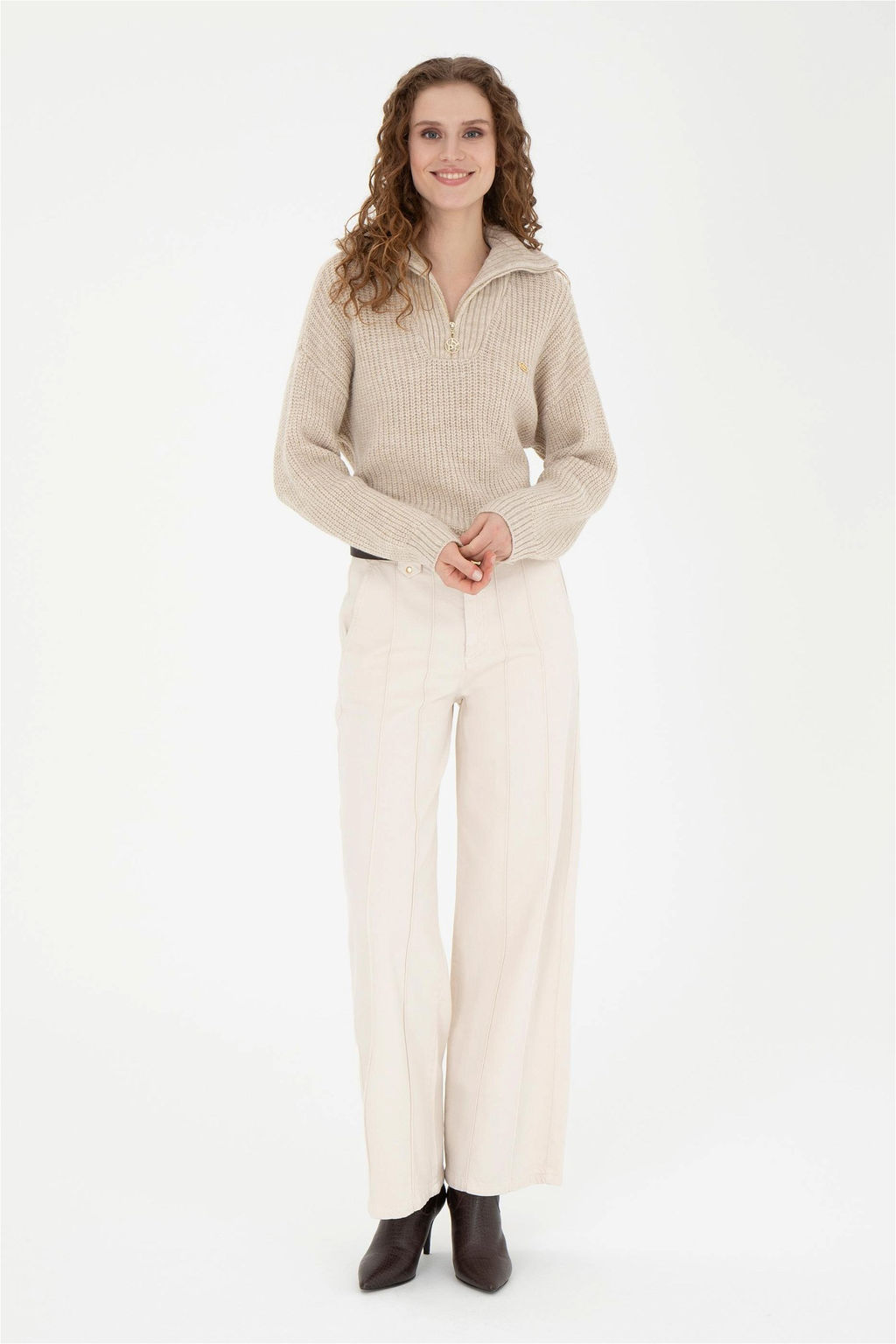 Женские джинсовые брюки с каменным узором - U.s. polo assn фото 3