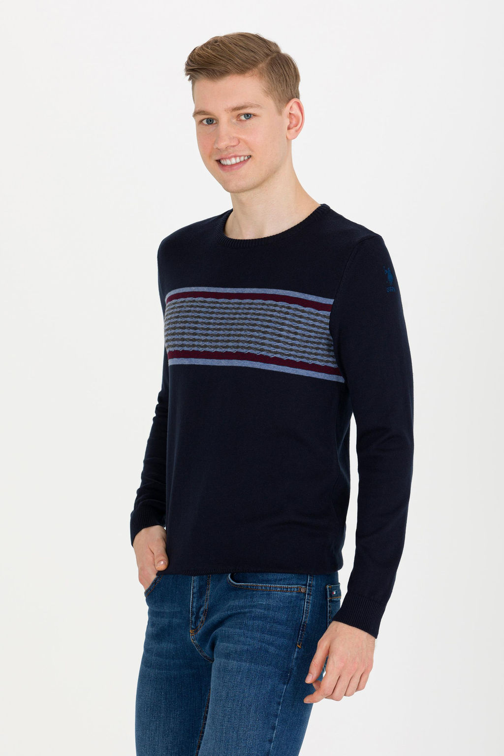 ТРИКОТАЖНЫЙ СВИТЕР LACIVERT - U.s. polo assn фото 18
