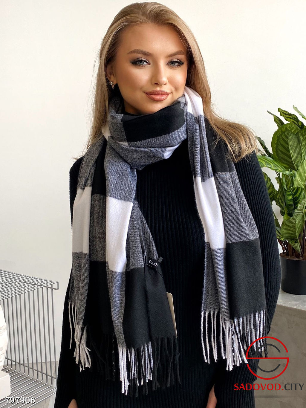 Теплые зимние палантины из 100% Cashmere