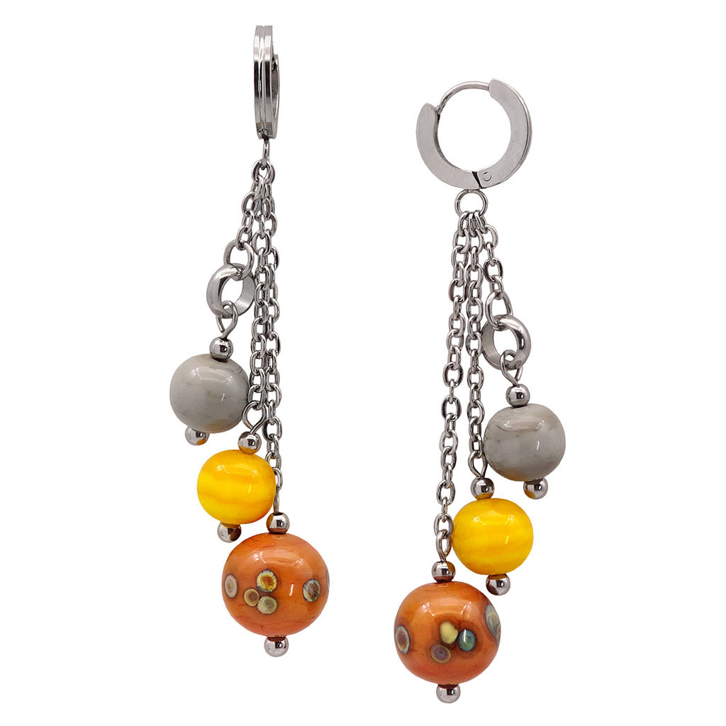 Серьги из муранского стекла - Vloes фото 2