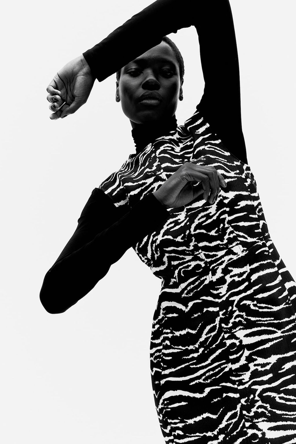 Minivestido en tejido jacquard - H&m фото 3