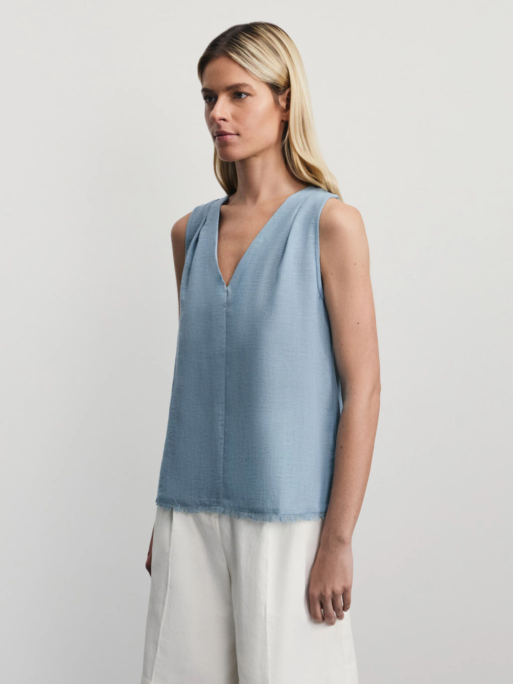 Блузка-топ с бахромой / Zarina  фото 4