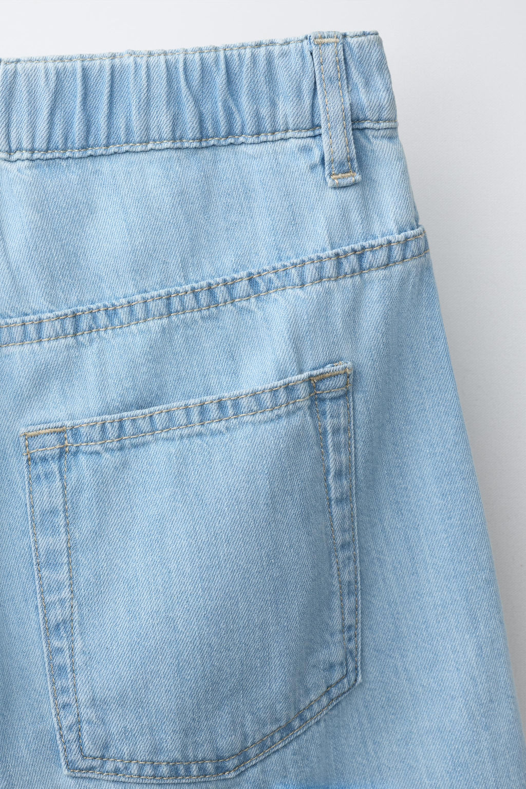 BERMUDA LARGA DENIM / Azul - Zara фото 4