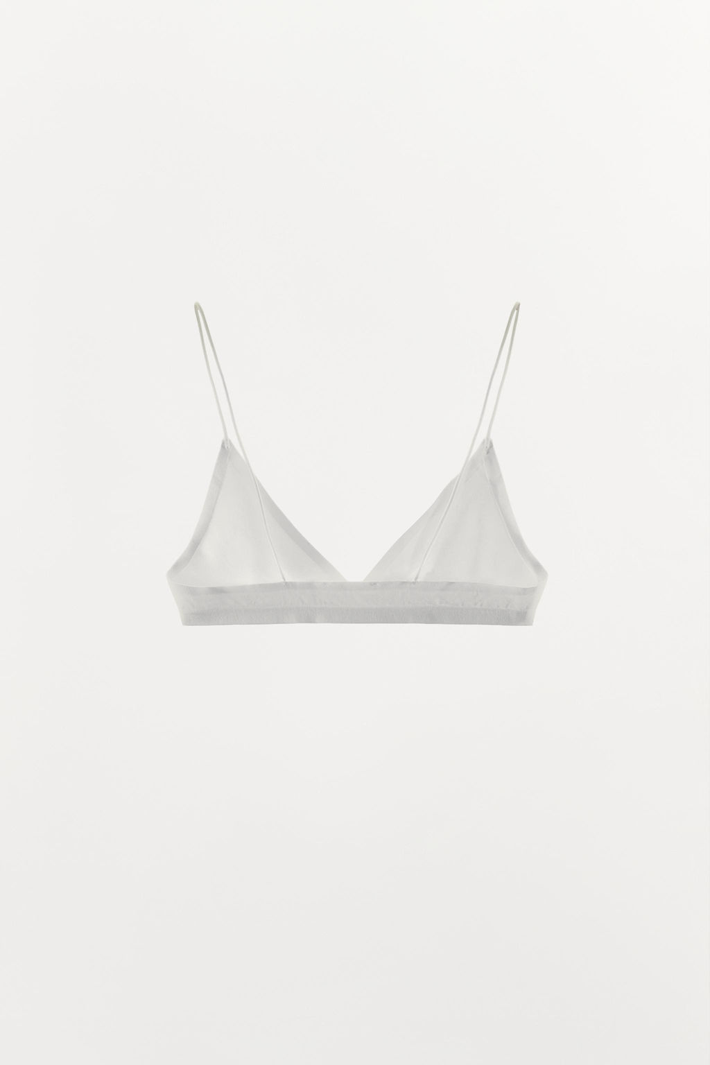 SUJETADOR SEAMLESS TIRANTES / Blanco - Zara фото 8