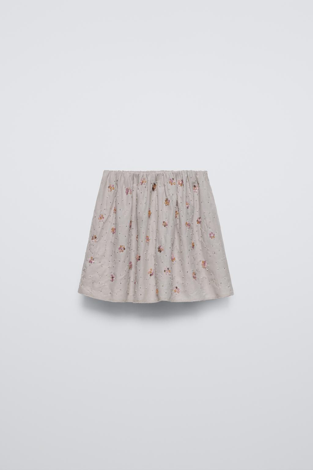 BEADED BERMUDA SKORT - Zara фото 2