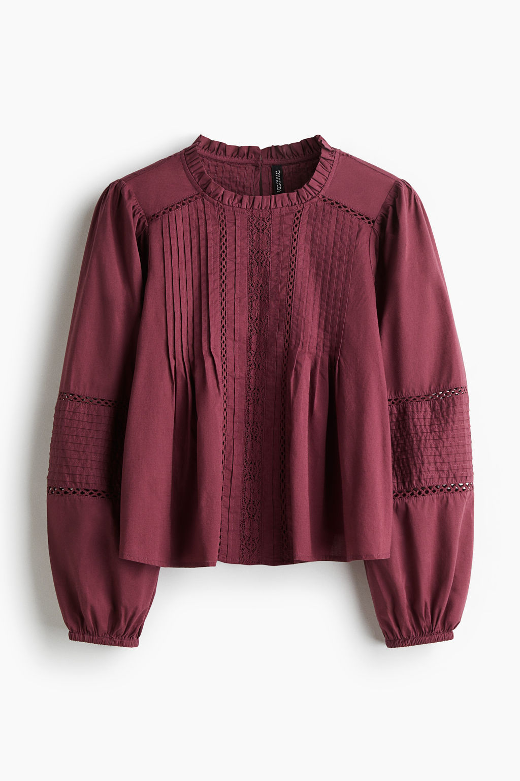 Blusa de algod?n con jaretas - H&m фото 2