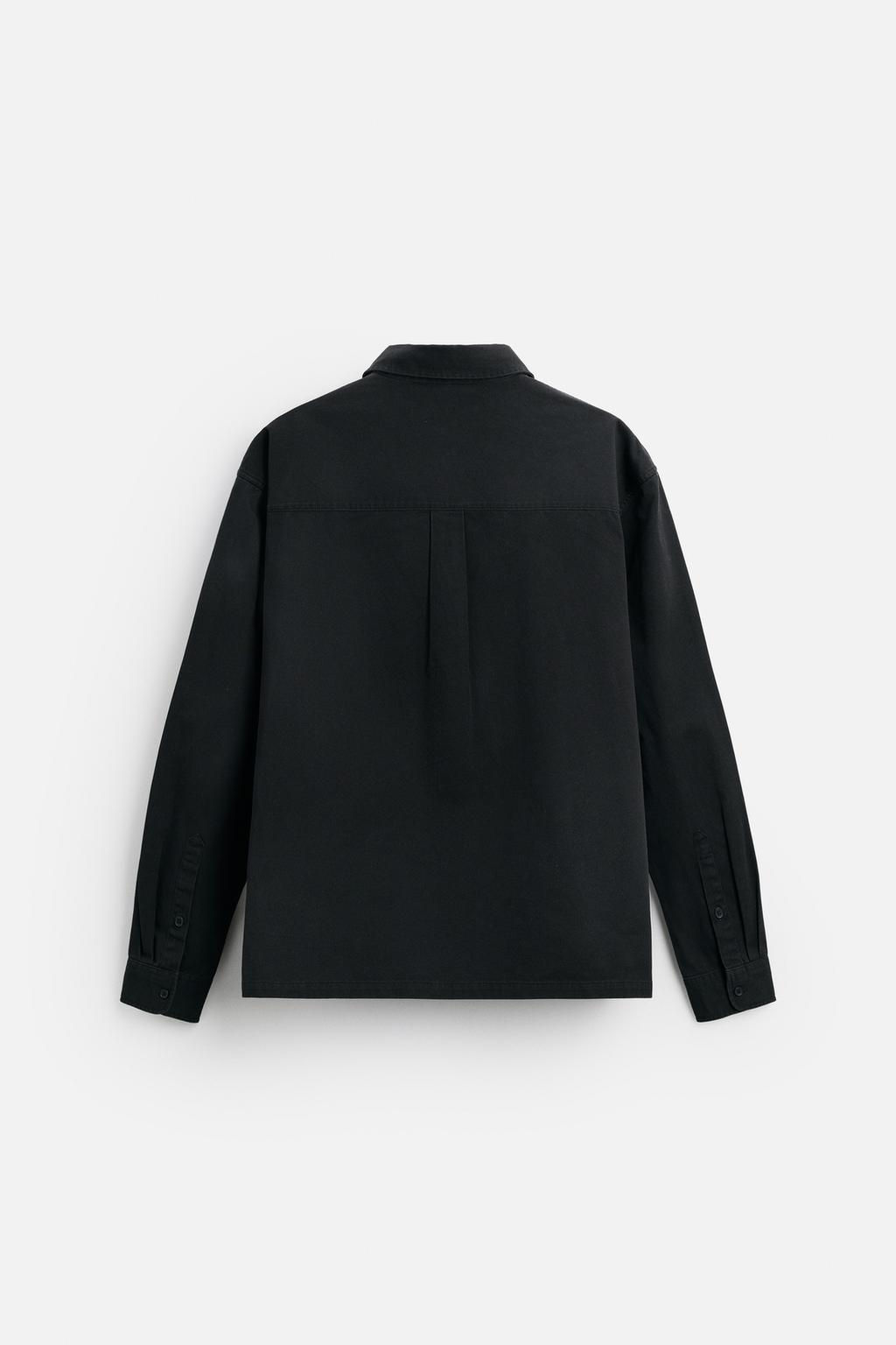 WASHED RELAXED FIT SHIRT - Zara фото 24