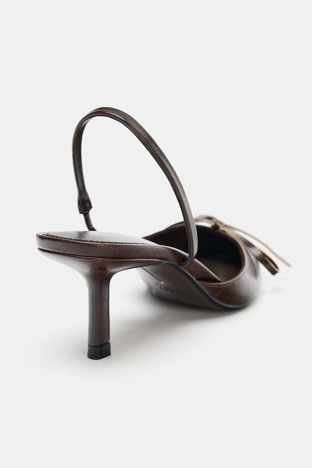 SLINGBACK SHOES WITH BOW - Zara фото 13