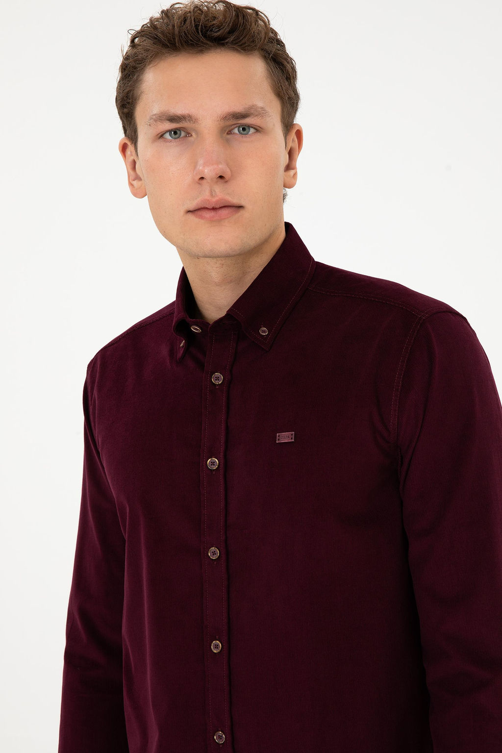 Erkek Bordo Uzun Kollu G_mlek - U.s. polo assn фото 2